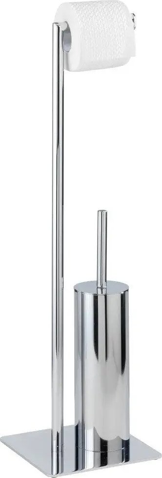 Wenko Stojak na papier toaletowy i szczotkę RECCO do WC - 2 w 1, WENKO