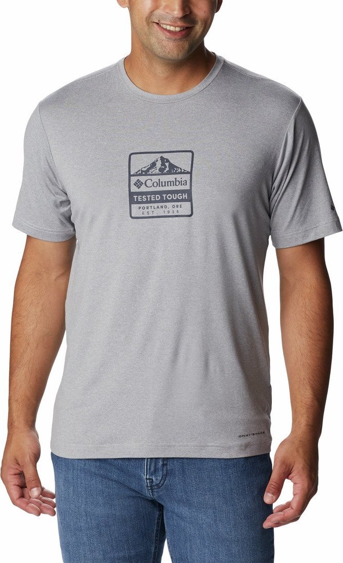 Columbia Koszulka Męska Columbia Tech Trail Front Graphic SS T-Shirt L