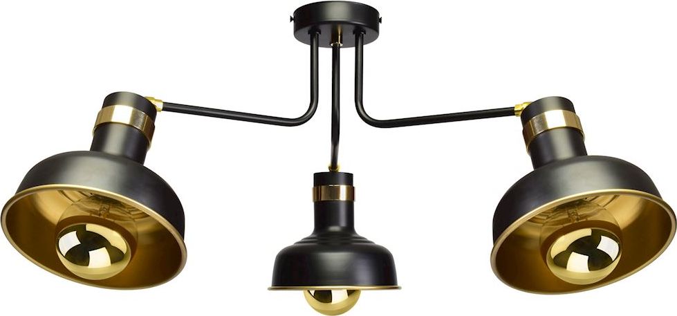 Lampa sufitowa Milagro Lampa sufitowa LED Ready czarna do jadalni Milagro MLP6212