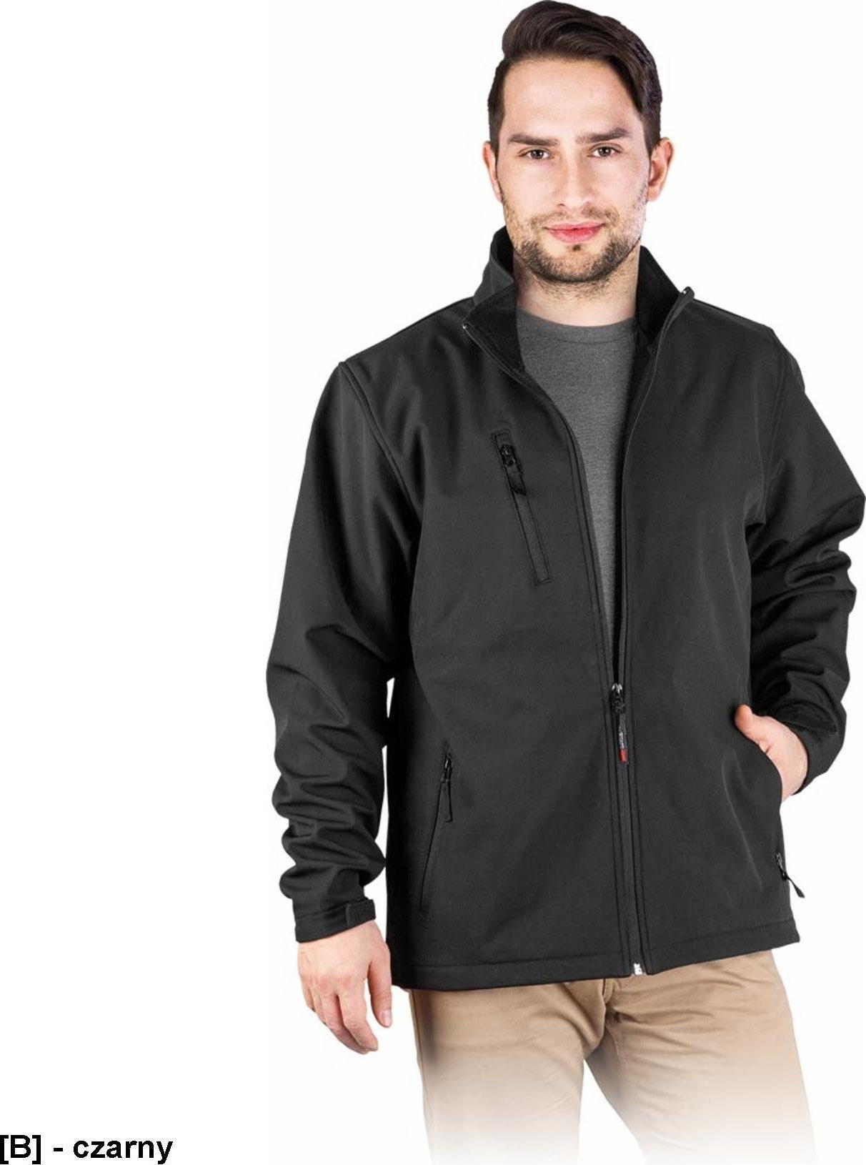 R.E.I.S. SHELLJACK - kurtka ochronna z materiału SOFTSHELL M