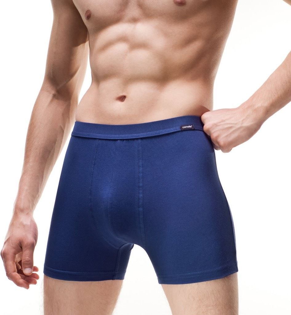Cornette Bokserki męskie Authentic kolor jeansowy r. 3XL