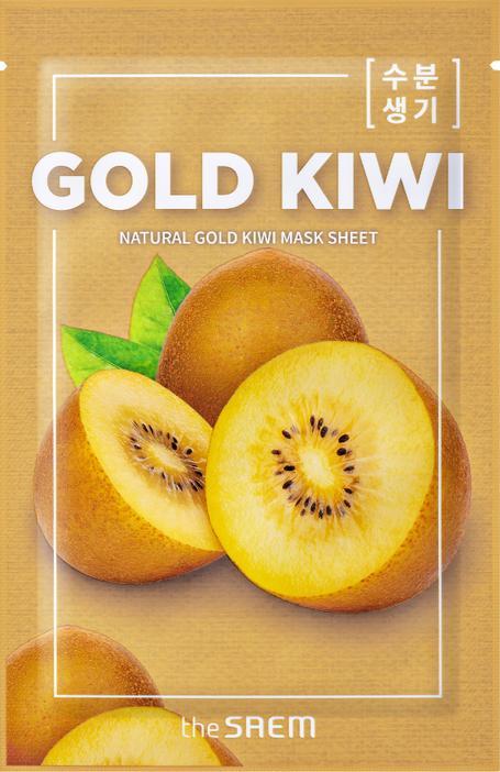 SAEM The SAEM Natural Mask Sheet Maska w płacie - Gold Kiwi 21ml