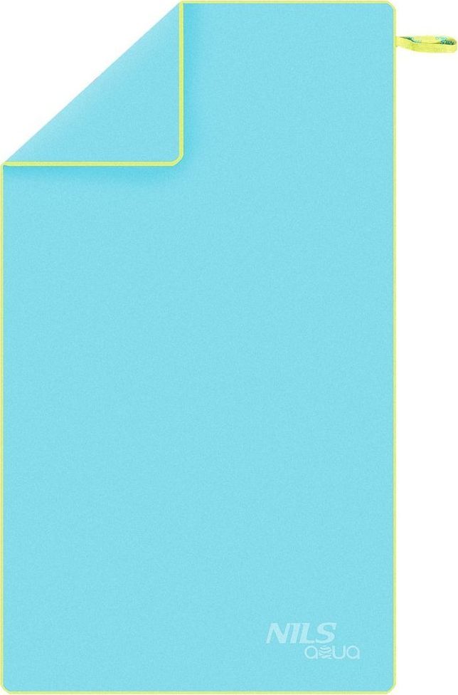 Nils Extreme Ręcznik z mikrofibry Nils Aqua NAR12 180x100 cm jasnoniebieski