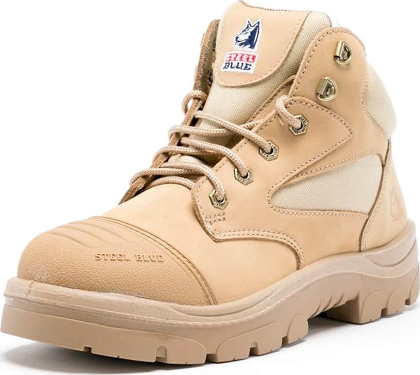 Steel Blue Buty Steel Blue Parkes Zip Scuff S3 SAND