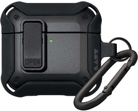 Laut ZENTRY Black protective case for AirPods 4zh Gen.