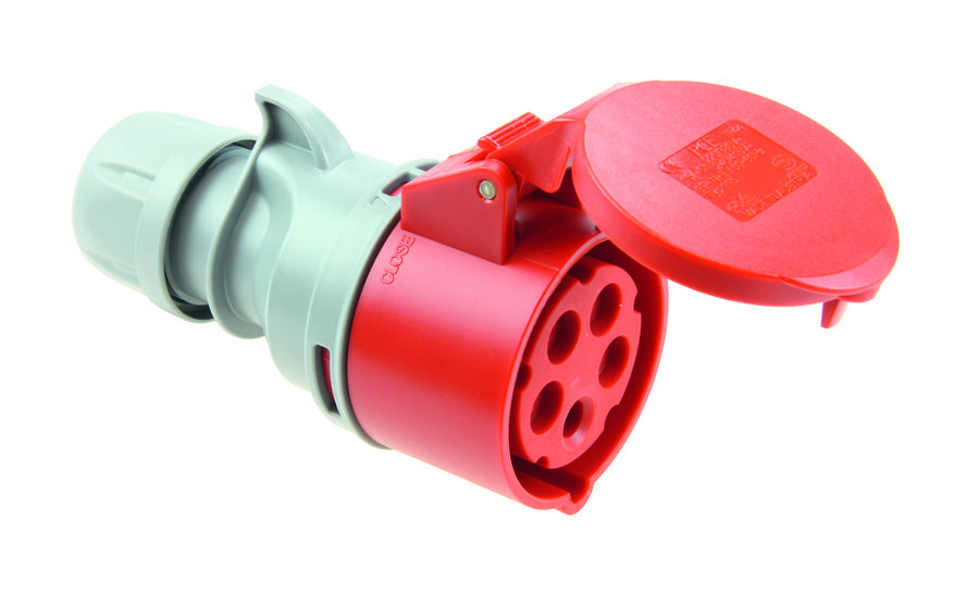 PCE Wtyczka przenośna TURBO SHARK 32A 400V 3P+Z+N IP44 - 025-6TT