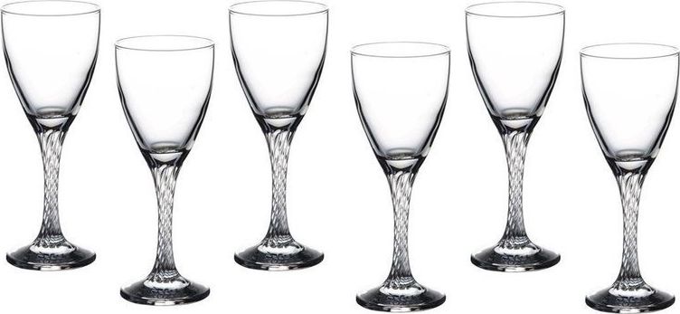 Pasabahce Kieliszki do białego wina Twist 6 szt uniwersalny