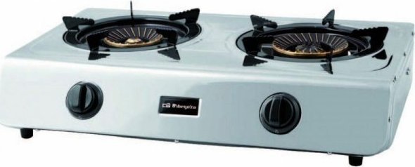 Orbegozo gazowa kuchenka turystyczna Orbegozo FO2710 BUT 3400 W Biały