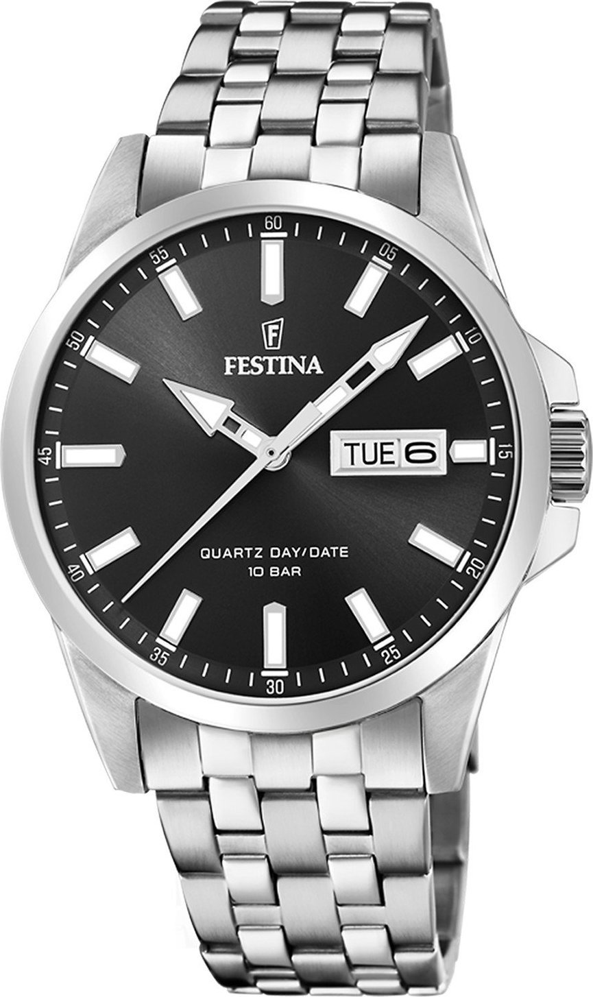 Zegarek Festina Zegarek męski Festina F20357-4 srebrny
