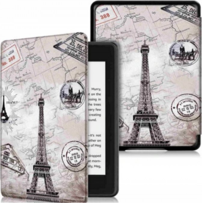 Pokrowiec Pan i Pani Gadżet Etui do Amazon Kindle 10 Paryż