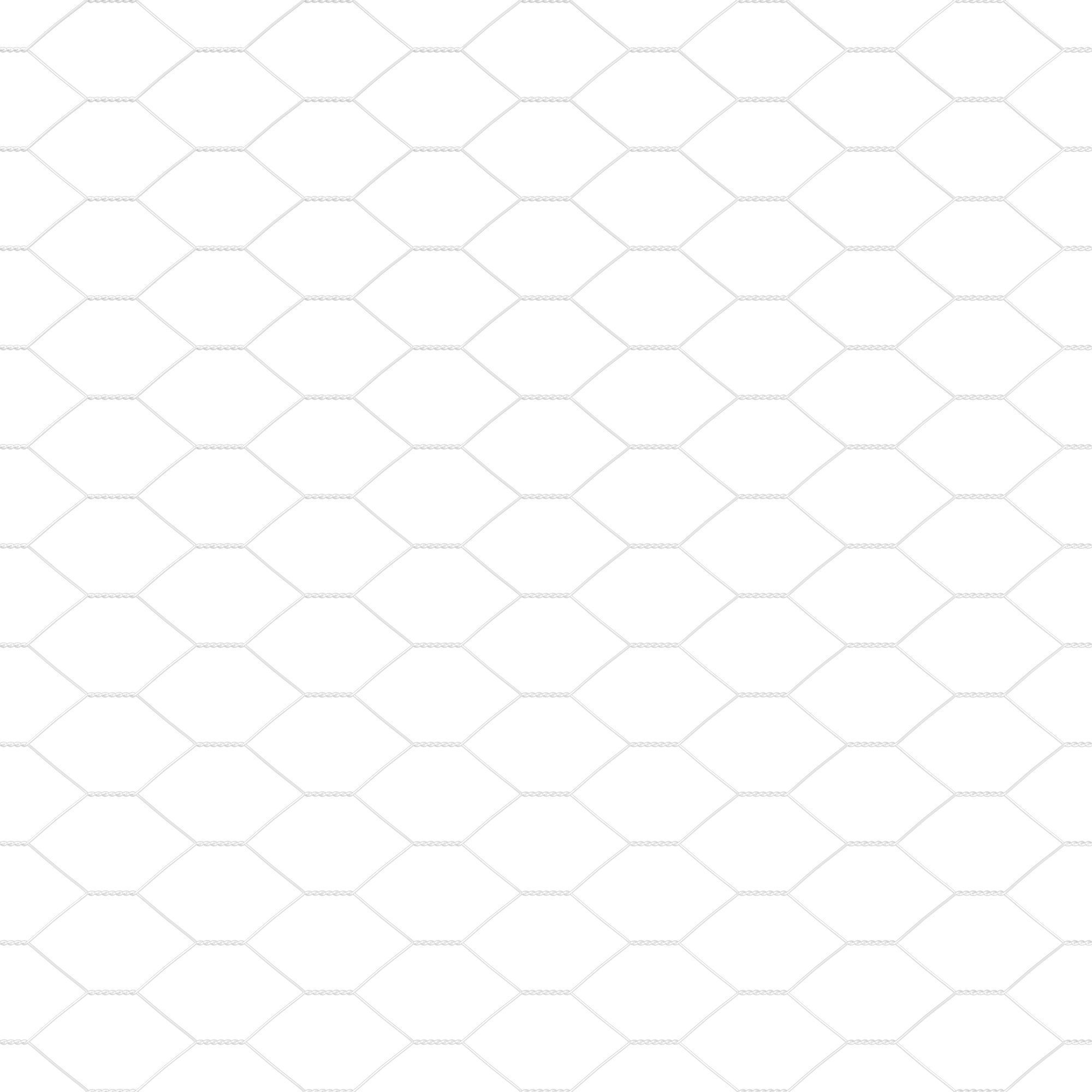 vidaXL Ogrodzenie Sześciokątne 0.8x50 m Stal cynkowa