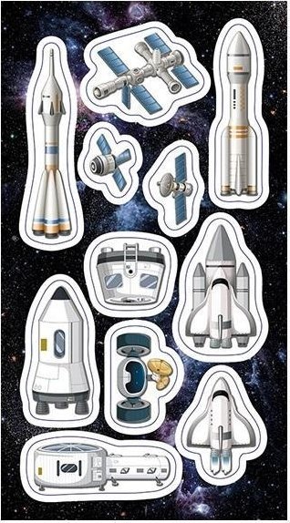 Naklejka Kosmos 2.1