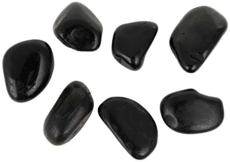 Kamienie polerowane Black Pebble IV 30-50mm do akwarium terrarium 10 kg/OPAK