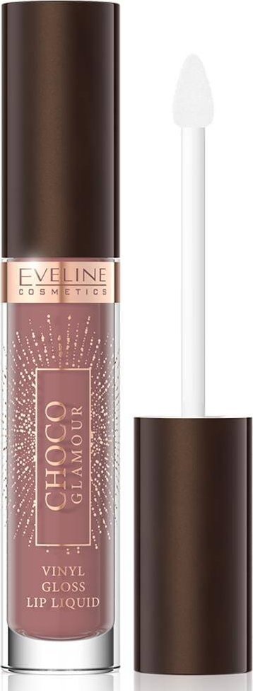 XXXX__Eveline Cosmetics (Eveline) Eveline Choco Glamour pomadka w płynie z efektem glossy lips 03 4.5ml