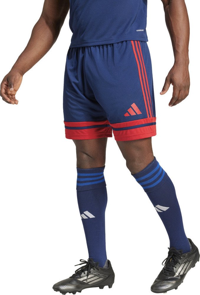 Spodenki męskie adidas Squadra 25 niebiesko-czerwone JH3408 M