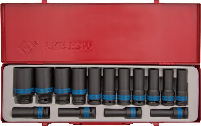 King Tony KING TONY NASADKI UDAROWE DŁUGIE 1/2" KOMPLET 15 elem. 10-32mm