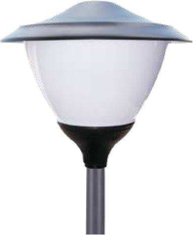 Es-System Oprawa parkowa E27 70W 230V IP55 IIkl. OCP-70-PC z daszkiem (3243000)