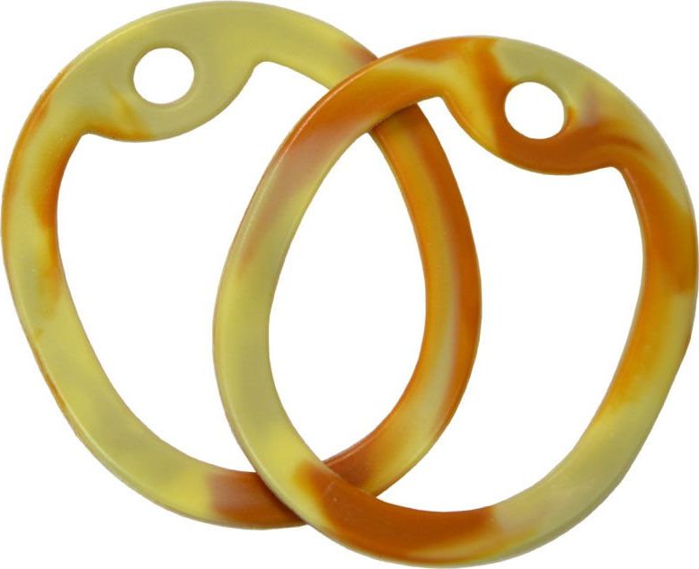 MFH MFH Silikonowe Gumki na Nieśmiertelnik Brown Camo uniwersalny