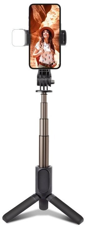Selfie stick SBS Mobile Selfie stick z tripod i LED lys