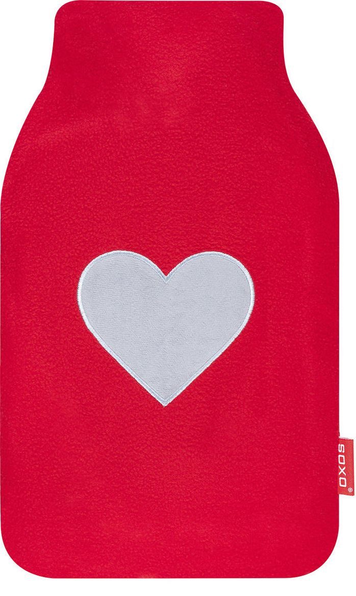 Soxo Termofor czerwony SOXO ogrzewacz prezent na walentynki Duży pluszowy
