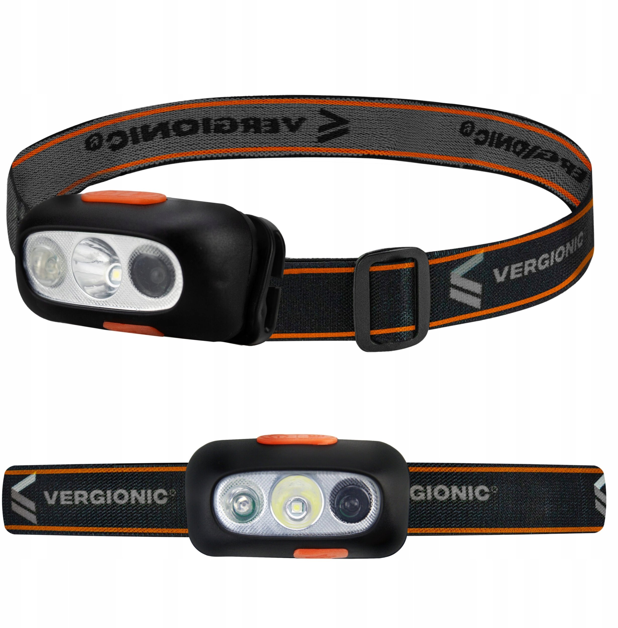 Latarka czołowa VERGIONIC Latarka czołowa LED z czujnikiem ruchu USB wodoodporna