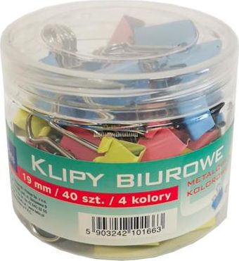 Tetis Klipy 19 mm 40 sztuk