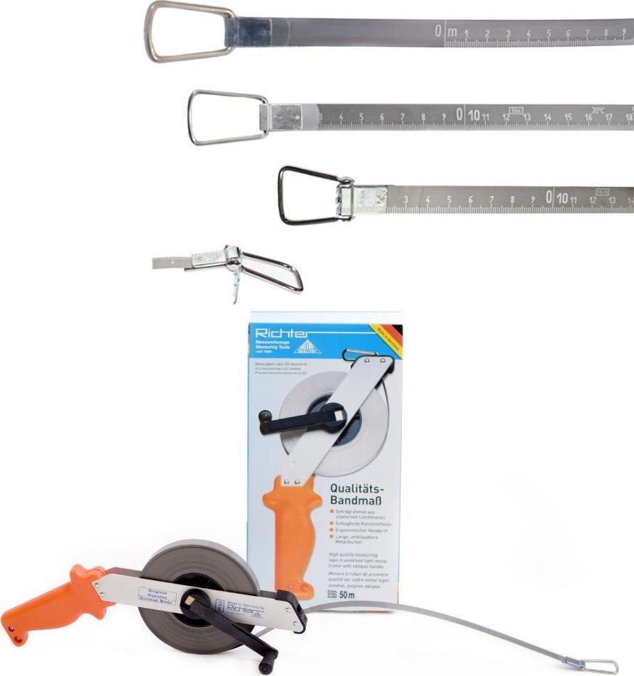 Richter Ruletka stalowa trawiona RICHTER 464SR 50m