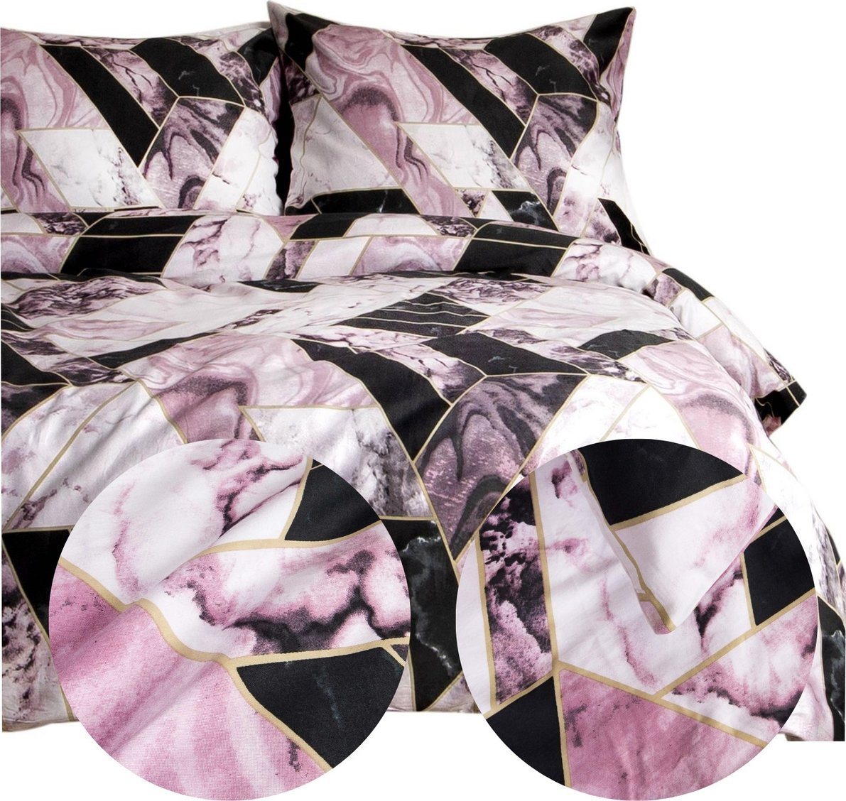 Pościel 220 x 200 3cz Satyna Satynlove 1546/1