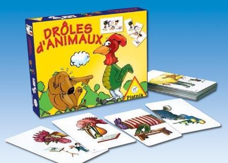 Piatnik Śmieszne zwierzęta - gra dla najmłodszych PIATNIK - 68858