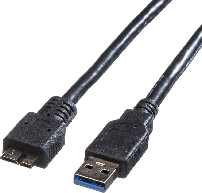 Kabel USB Roline USB-A - 3 m Czarny (JAB-2198245)