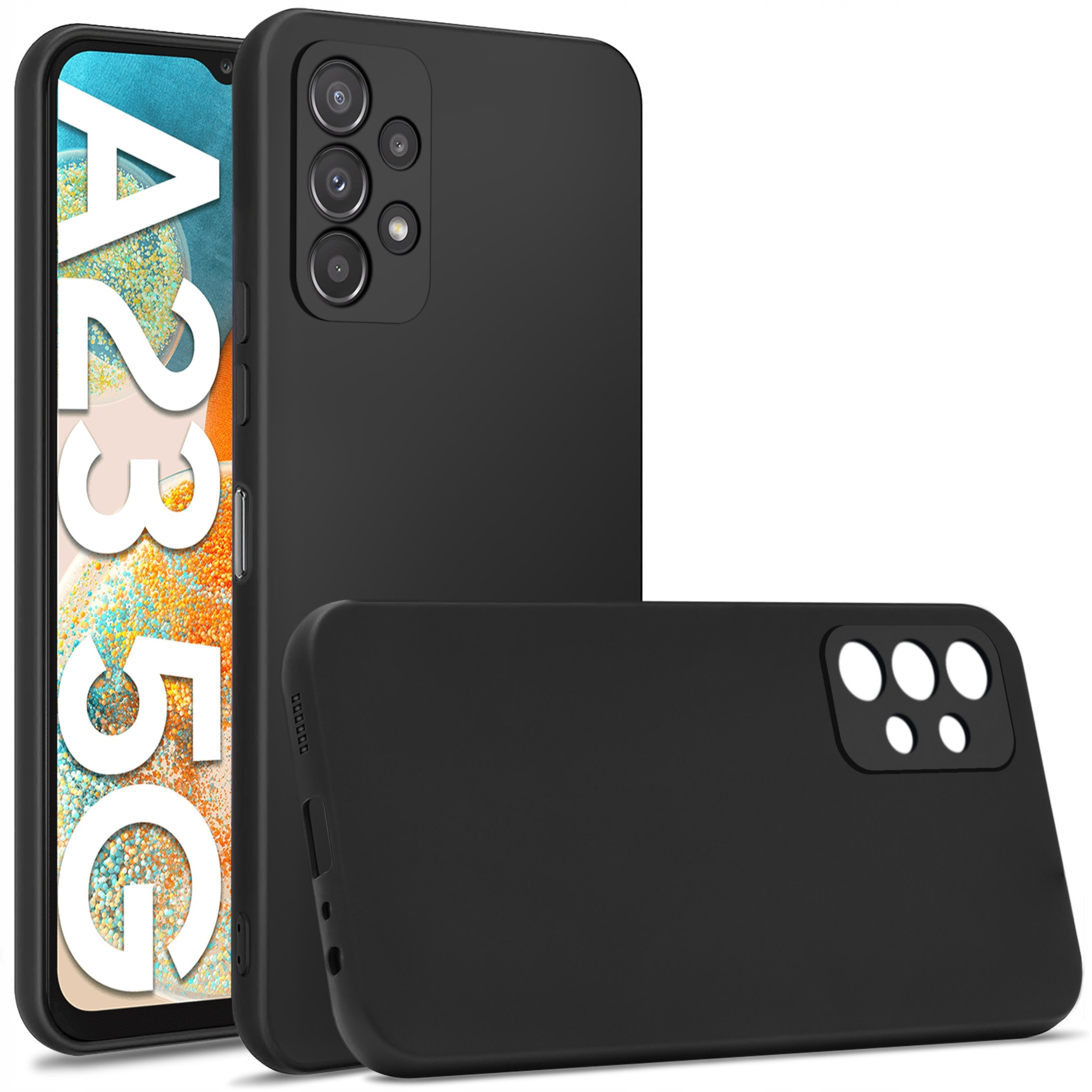 ETUI CASE MATT + SZKŁO 9H do Samsung Galaxy A23 5G