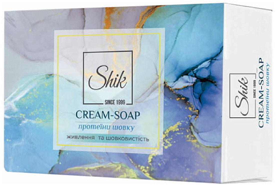 Slobozanskij Milovar Shik kremowe mydło w kostce z proteinami jedwabiu, 100 g