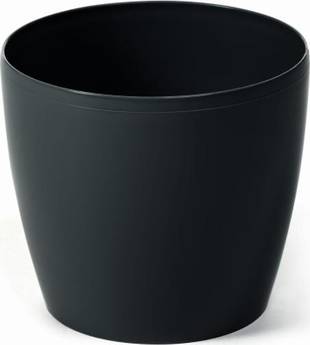 Lamela Osłonka-Doniczka Magnolia fi 250 Czarna