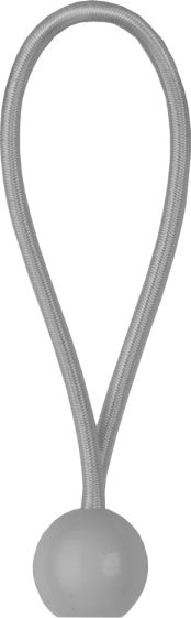 Bradas Guma elastyczna z kulką 0,5mmx20cm szary Bradas 5341
