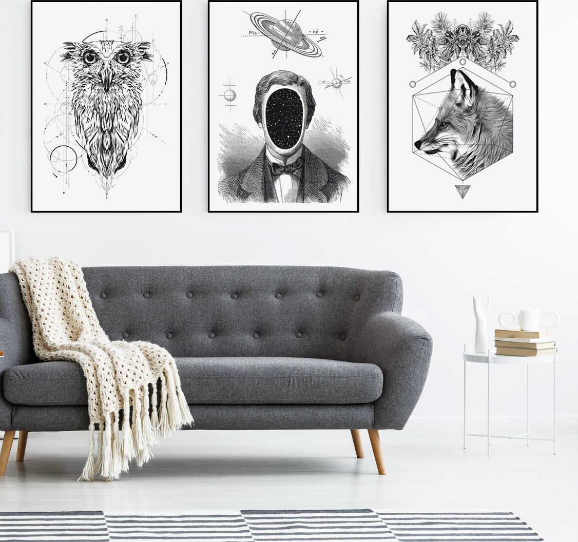 Hog Studio Zestaw 3 plakatów #1 (61x91cm)