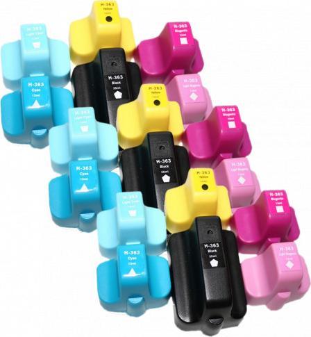 Tusz WhiteBox 18x Tusz Do HP 363 35/13ml CMYK