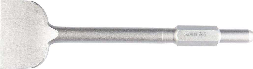 Graphite Dłuto (Dłuto HEX płaskie 115 x 400 mm)