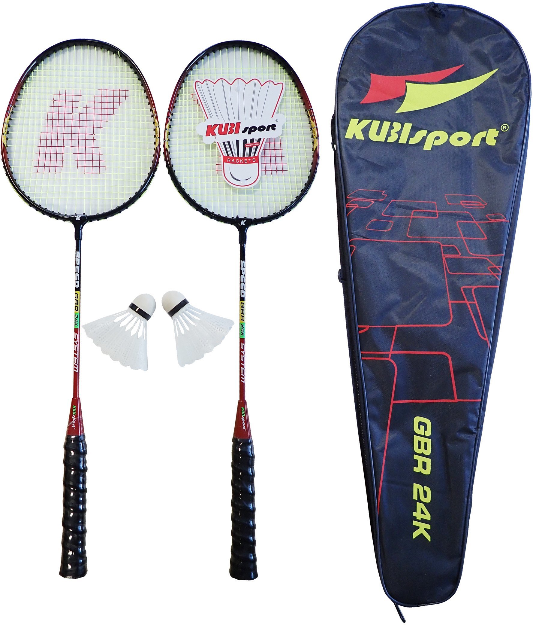 Zestaw Rakietki Paletki do Gry w Badmintona Rekreacyjny KUBISPORT