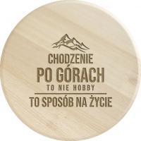 Deska do krojenia Koszulkowy do serwowania drewniana