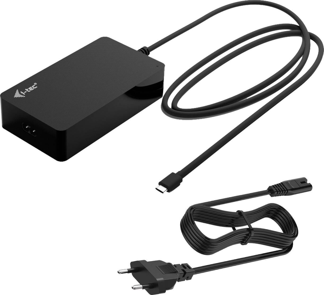 i-tec CHARGER-C140W ładowarka do urządzeń przenośnych Laptop, Smartfon, Tablet Czarny Prąd przemienny Wewnętrzna