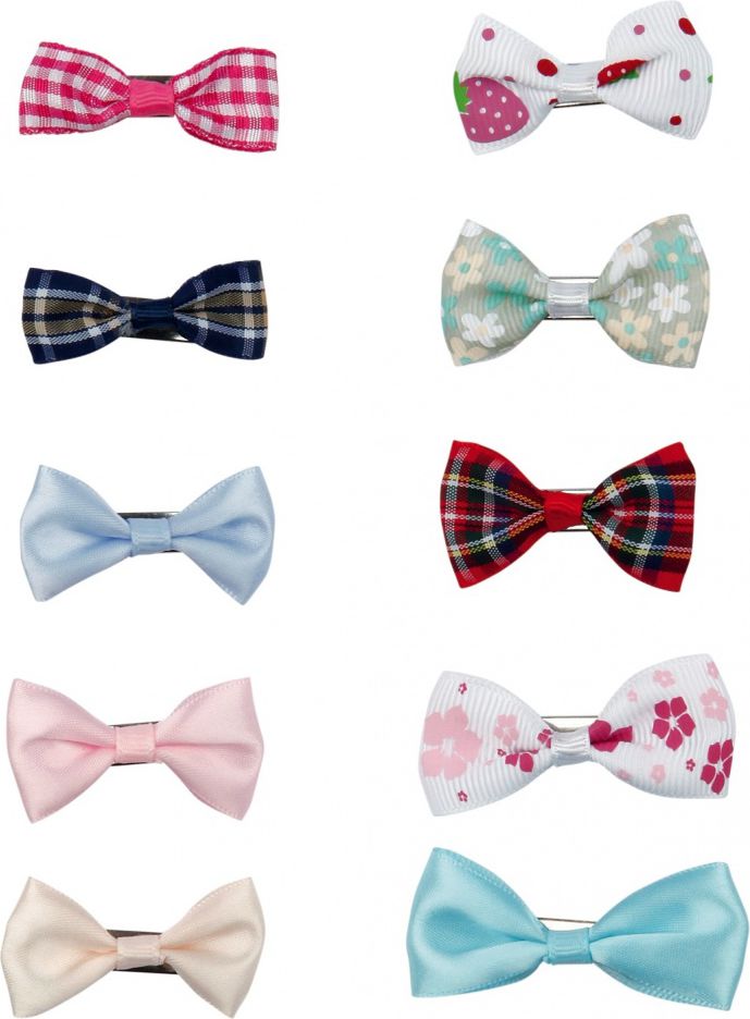 Trixie KOKARDY DLA YORKA DUŻE 10szt.