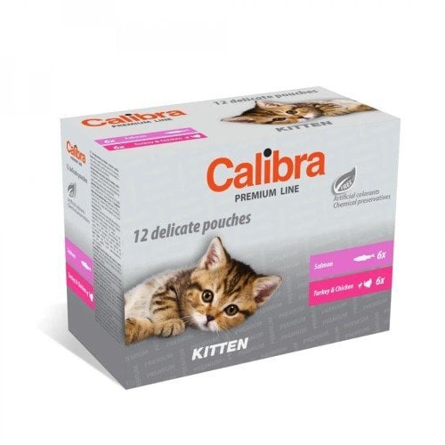 CALIBRA CAT premium kitten multipack 12x100g