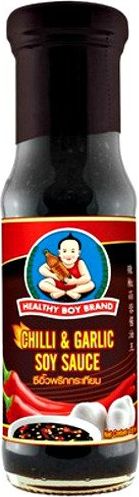 HEALTHY BOY Sos sojowy z chili i czosnkiem 150ml - Healthy Boy uniwersalny