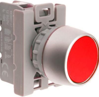 Spamel Przycisk sterowniczy 22mm czerwony z samopowrotem 1Z (SP22-KC-10)