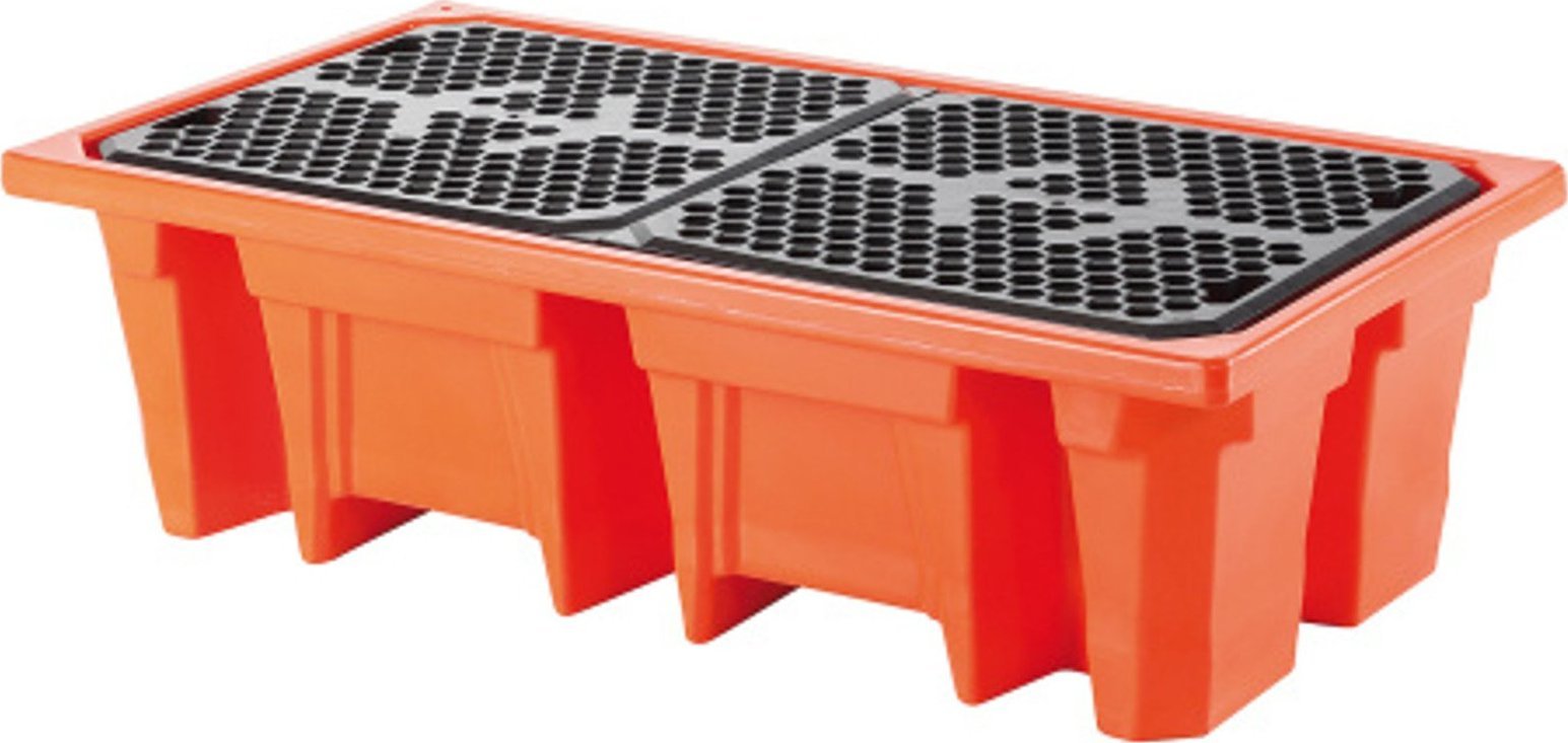 Meva Paleta wanna wychwytowa pod 2 beczki 240L Paleta wanna wychwytowa pod 2 beczki 240L