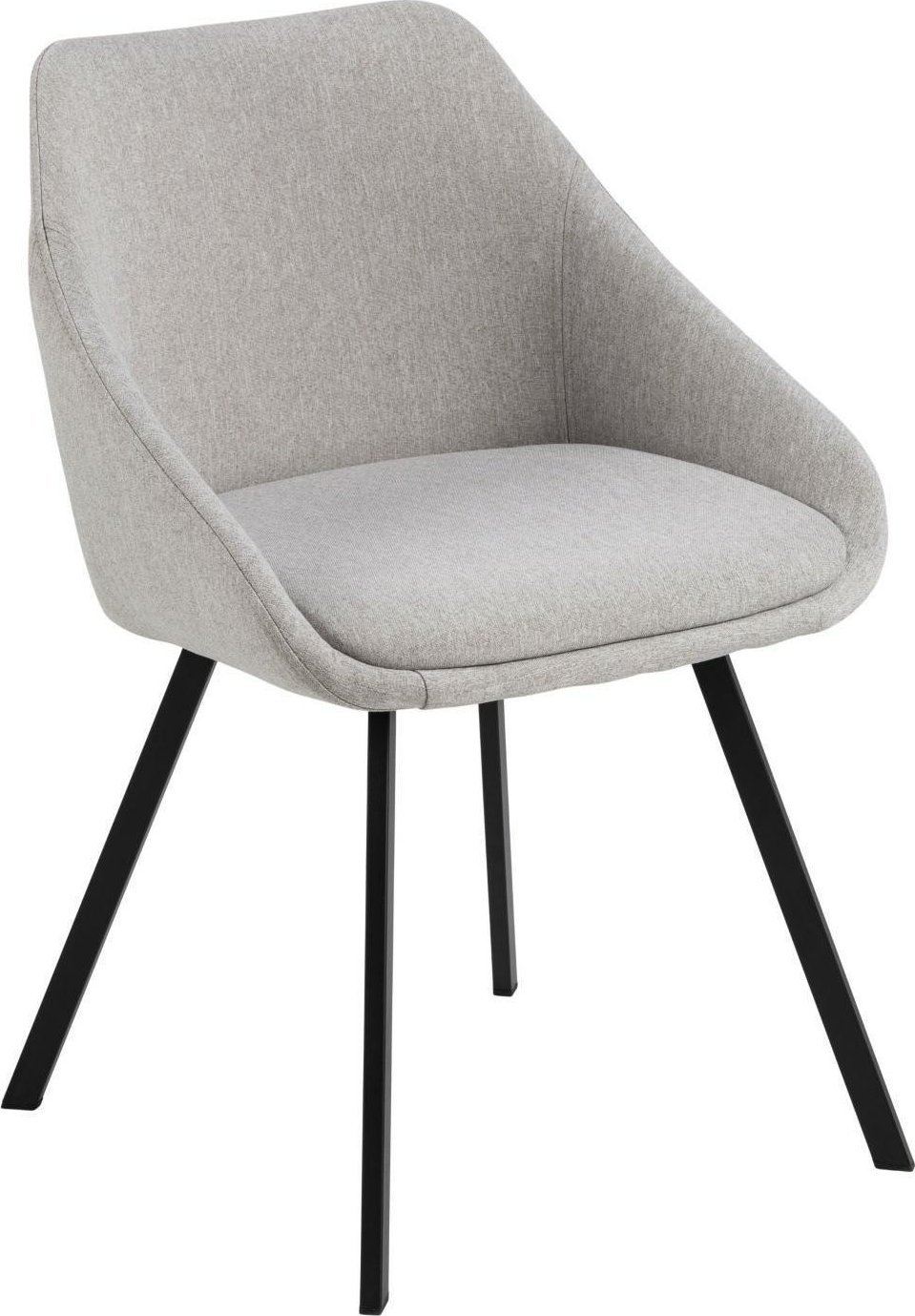 Actona Krzesło Nils beżowy ciemny/czarny