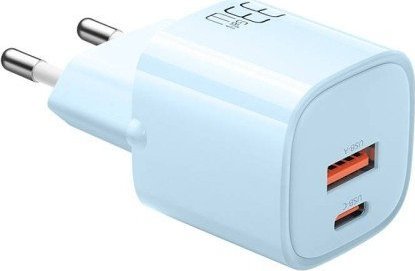 Ładowarka Mcdodo Ładowarka sieciowa GaN 33W Mcdodo CH-0154 USB-C, USB-A (niebieska)