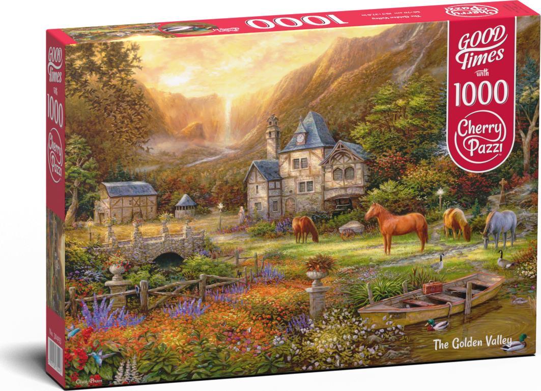 Timaro PUZZLE 1000 CHERRY PAZZI THE GOLDEN VALLEY