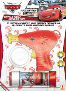 Dulcop Pistolet do robienia baniek mydlanych Cars (235031)