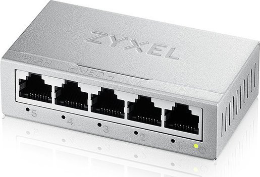 Zyxel GS-105BV5-EU0101F łącza sieciowe Nie zarządzany L2 Gigabit Ethernet (10/100/1000)